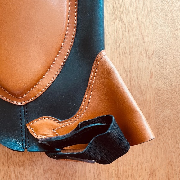 EXMOOR Fine Leather Equestrian Half Chaps - Picture 7 of 11